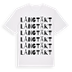Långtäkt ordlek t-shirt