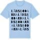 Blue Soul t-shirt med Länsbodarna ordlek t-shirt