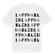 Lappmarken ordlek t-shirt