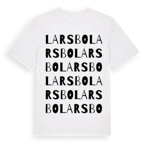 Larsbo ordlek t-shirt – ekologisk bomull t-shirt från Pinshirt