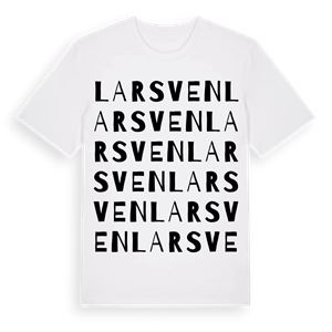 Larsven ordlek t-shirt – ekologisk bomull t-shirt från Pinshirt