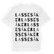 Lassesåker ordlek t-shirt