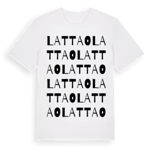 Lattao ordlek t-shirt – ekologisk bomull t-shirt från Pinshirt
