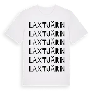 Laxtjärn ordlek t-shirt – ekologisk bomull t-shirt från Pinshirt