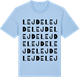 Blue Soul t-shirt med Lejde ordlek t-shirt
