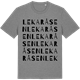 Mid Heather Gray t-shirt med Lekaråsen ordlek t-shirt