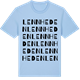 Blue Soul t-shirt med Lennheden ordlek t-shirt