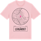 Pink Cotton t-shirt med Lergärdet t-shirt