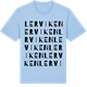 Blue Soul t-shirt med Lerviken ordlek t-shirt