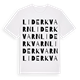 Liderkvarn ordlek t-shirt