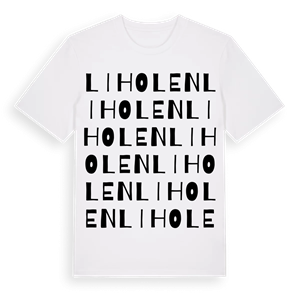 Liholen ordlek t-shirt – ekologisk bomull t-shirt från Pinshirt