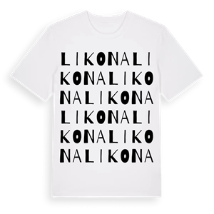 Likona ordlek t-shirt – ekologisk bomull t-shirt från Pinshirt