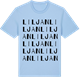 Blue Soul t-shirt med Liljan ordlek t-shirt
