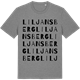 Mid Heather Gray t-shirt med Liljansberg ordlek t-shirt