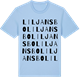 Blue Soul t-shirt med Liljansbo ordlek t-shirt
