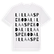 Lilla Aspeboda ordlek t-shirt