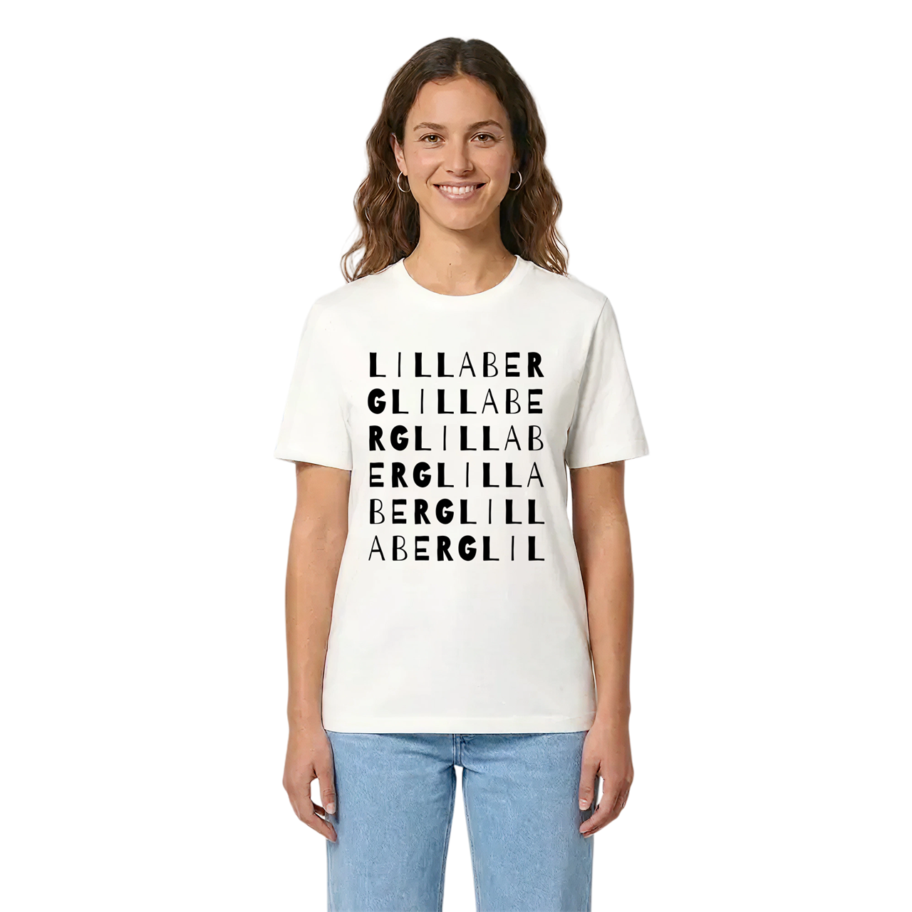 Lilla Berg ordlek t-shirt i miljö