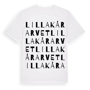 Lilla Kårarvet ordlek t-shirt – ekologisk bomull t-shirt från Pinshirt