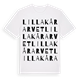 Lilla Kårarvet ordlek t-shirt