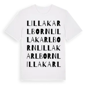 Lilla Karlborn ordlek t-shirt – ekologisk bomull t-shirt från Pinshirt