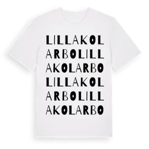 Lilla Kolarbo ordlek t-shirt – ekologisk bomull t-shirt från Pinshirt