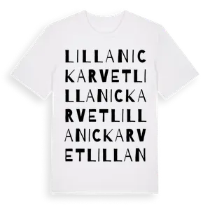 Lilla Nickarvet ordlek t-shirt – ekologisk bomull t-shirt från Pinshirt