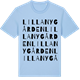 Blue Soul t-shirt med Lilla Nygården ordlek t-shirt