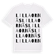 Lilla Ornäs ordlek t-shirt