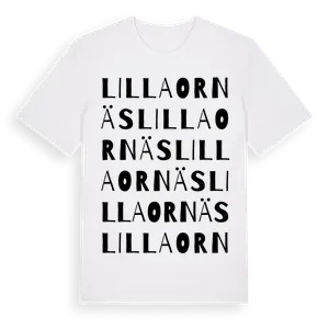 Lilla Ornäs ordlek t-shirt – ekologisk bomull t-shirt från Pinshirt