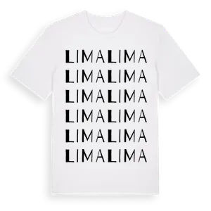 Lima ordlek t-shirt – ekologisk bomull t-shirt från Pinshirt