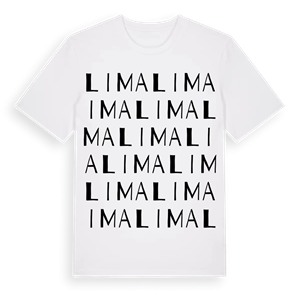 Lima ordlek t-shirt – ekologisk bomull t-shirt från Pinshirt