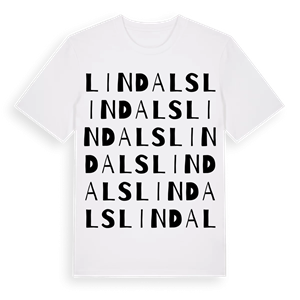 Lindals ordlek t-shirt – ekologisk bomull t-shirt från Pinshirt