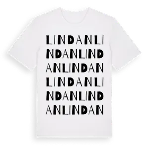 Lindan ordlek t-shirt – ekologisk bomull t-shirt från Pinshirt