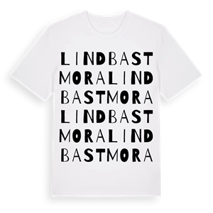 Lindbastmora ordlek t-shirt – ekologisk bomull t-shirt från Pinshirt