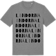 Mid Heather Gray t-shirt med Lindorna ordlek t-shirt
