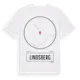 White t-shirt med Lindsberg t-shirt