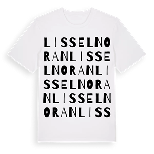 Lissel Noran ordlek t-shirt – ekologisk bomull t-shirt från Pinshirt