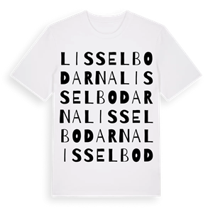 Lisselbodarna ordlek t-shirt – ekologisk bomull t-shirt från Pinshirt