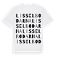 Lisselbodarna ordlek t-shirt