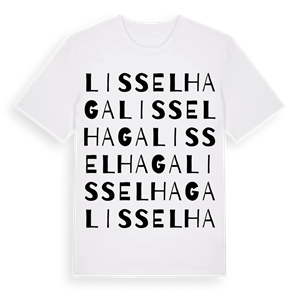 Lisselhaga ordlek t-shirt – ekologisk bomull t-shirt från Pinshirt