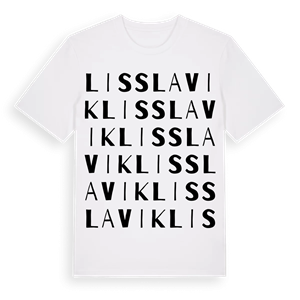 Lisslavik ordlek t-shirt – ekologisk bomull t-shirt från Pinshirt