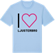Blue Soul t-shirt med Jag älskar Ljusterbro t-shirt stort tryck