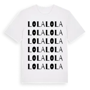 Lola ordlek t-shirt – ekologisk bomull t-shirt från Pinshirt
