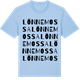 Blue Soul t-shirt med Lönnemossa ordlek t-shirt
