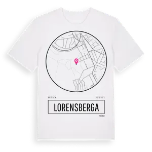 Lorensberga t-shirt – ekologisk bomull t-shirt från Pinshirt