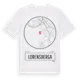 White t-shirt med Lorensberga t-shirt