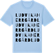Blue Soul t-shirt med Ludvika Herrgård ordlek t-shirt