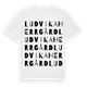 Ludvika Herrgård ordlek t-shirt