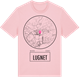 Pink Cotton t-shirt med Lugnet t-shirt