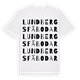 Lundbergs fäbodar ordlek t-shirt